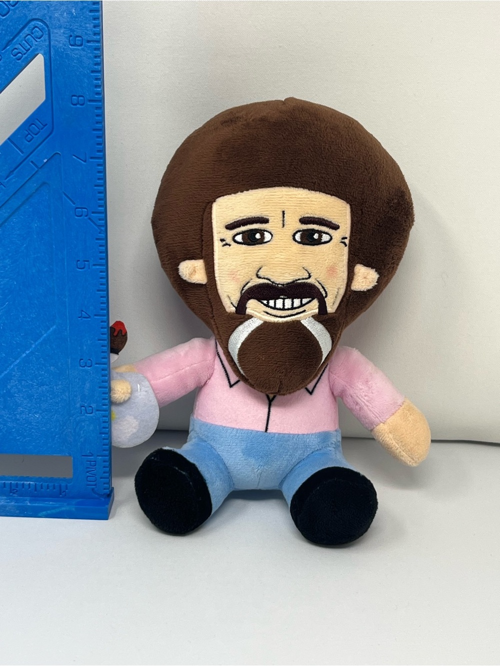 Youtooz Bob Ross Plush 6” Stuffed Painter Collectible Soft Toy Art Gift Funny - Picture 2 of 5